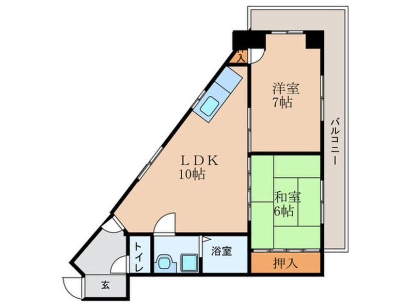 間取図 ＳＫサンコー諏訪野