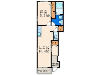 間取図 サンフォレスト
