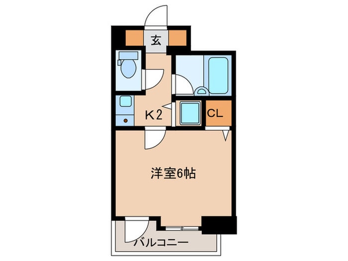 間取り図 ﾗｲｵﾝｽﾞﾏﾝｼｮﾝ大手門第2（1106）