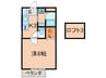 グリーンプレイス山寺 1Kの間取り