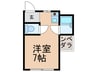 Ｗｉｌｌいのさか 1Rの間取り