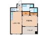 Arlingtoｎ 1LDKの間取り