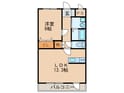 ドゥブラン上津の間取図