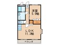 コンフォ－スの間取図