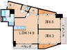 ＦｅＬｔ７１６ 2LDKの間取り