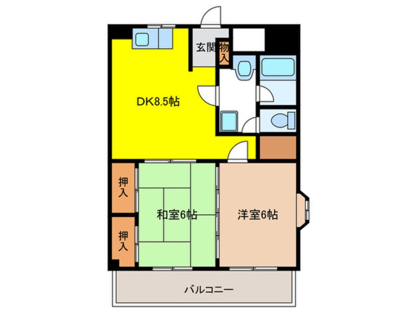 間取図 森藤不動産第３ビル