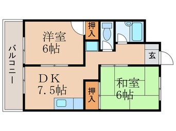 間取図 アリエス古前