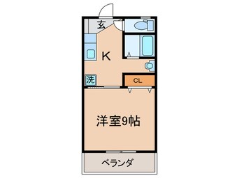 間取図 スタディハイツ２