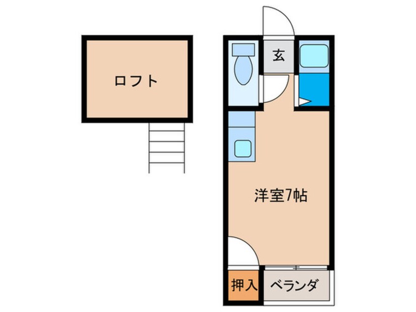 間取図 チェリーハイツ