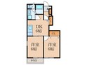 ラフィネ花瀬　壱番館の間取図