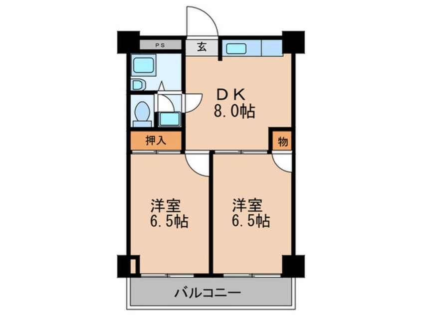 間取図 兒嶋ビル