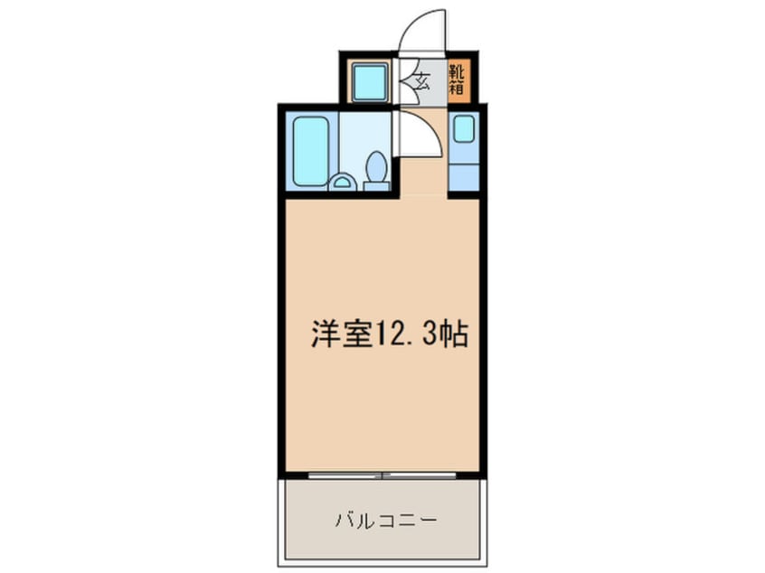 間取図 チサンマンション天神Ⅲ（902）