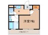 プレスト福大前Ｃ棟 1Kの間取り