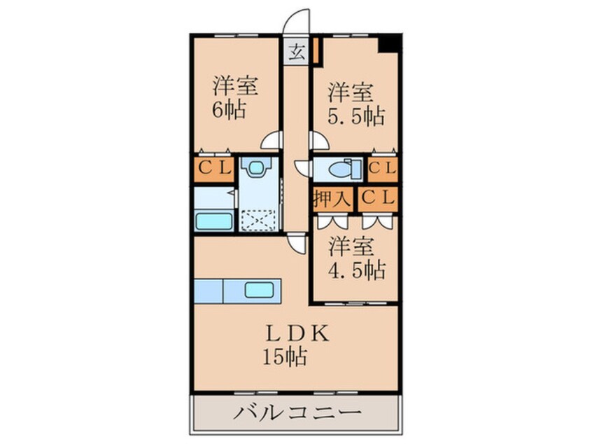 間取図 グレースコート匠