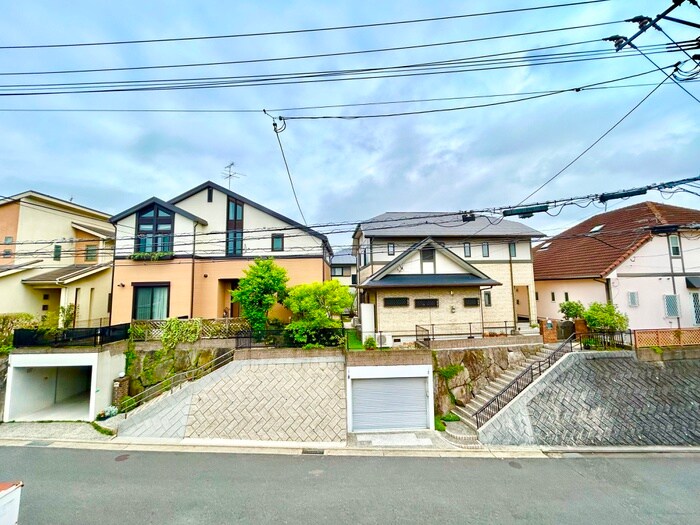 室内からの展望 グランパルクＢ棟