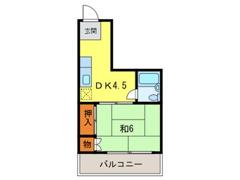 間取図 シルバー高砂