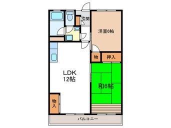 間取図 安戸ビル