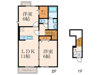 間取図 ウエスト　ヒルズⅠ