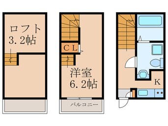間取図 ＲＩＦＭＩＣ博多ｃｉｔｙ