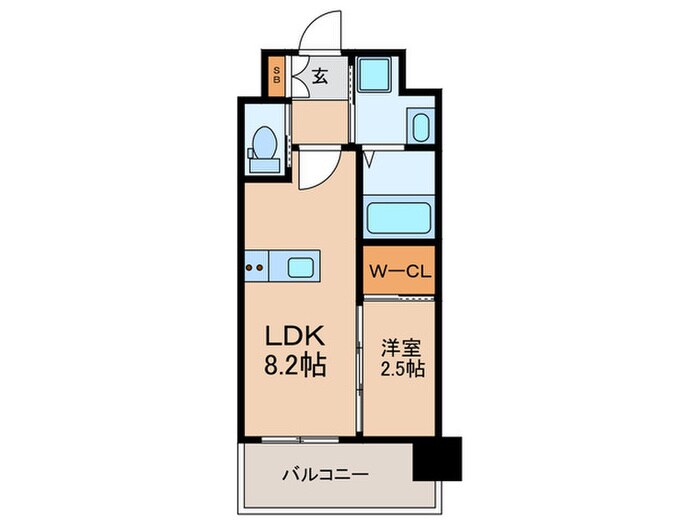 間取り図 リファレンス竹下駅前