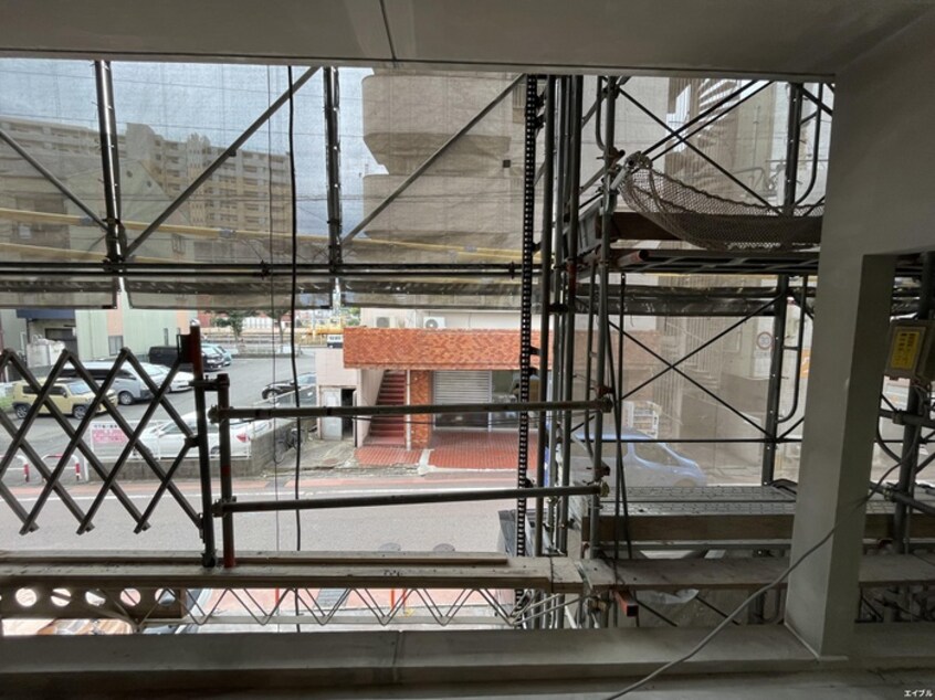 室内からの展望 リファレンス竹下駅前