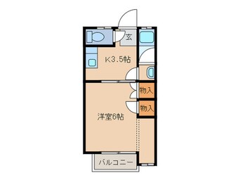 間取図 レジデンス和白丘