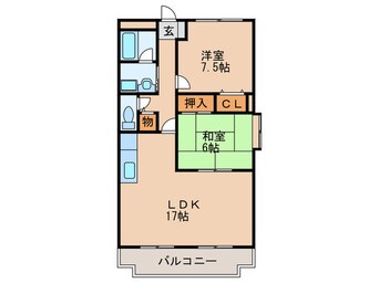 間取図 サンフォーレ舞音
