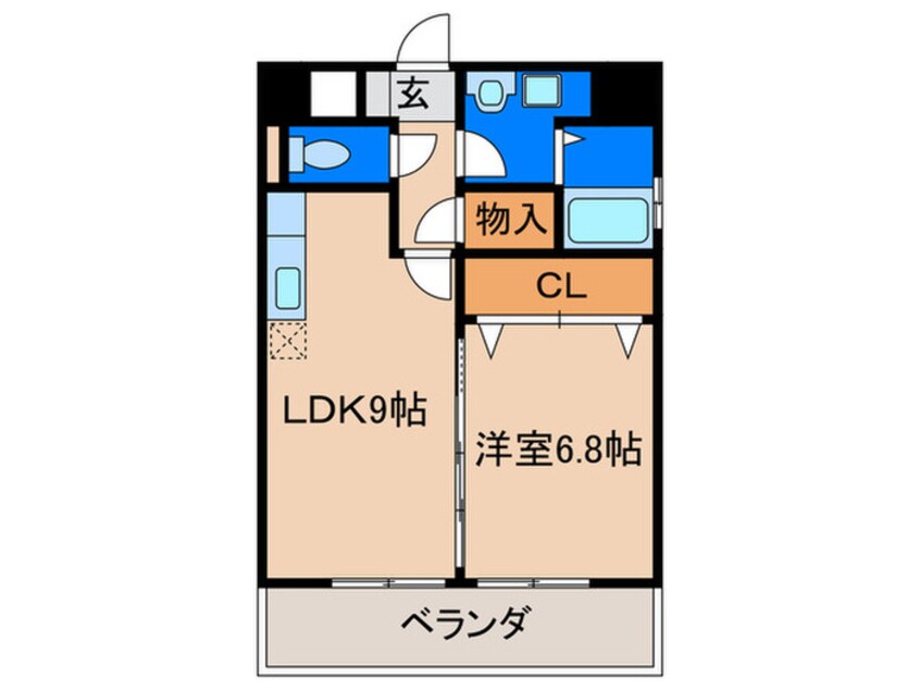 間取図 メゾンド・ポラリス