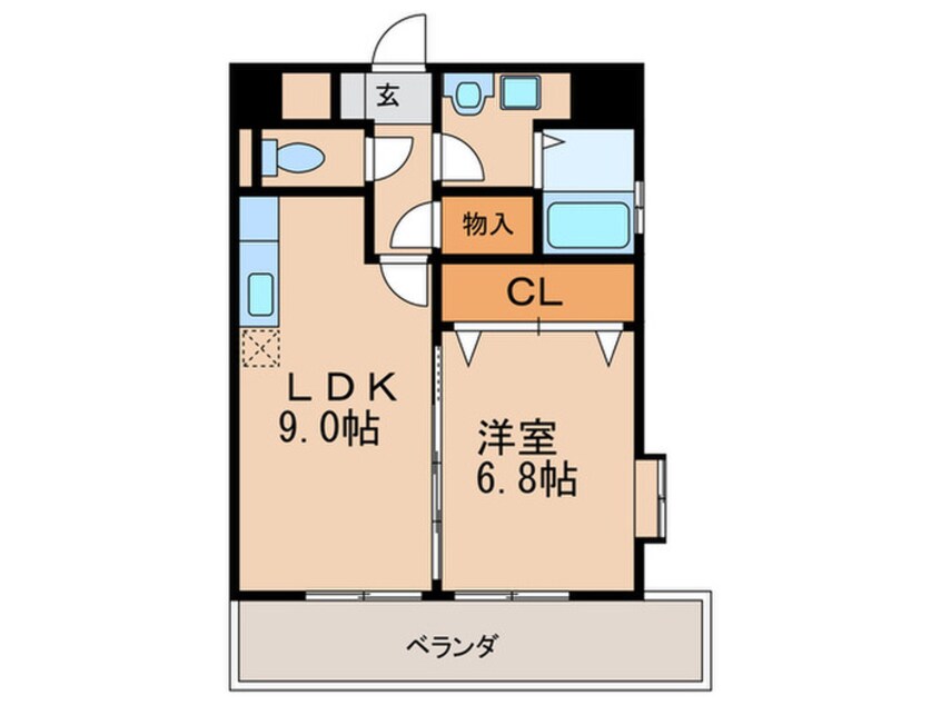 間取図 メゾンド・ポラリス