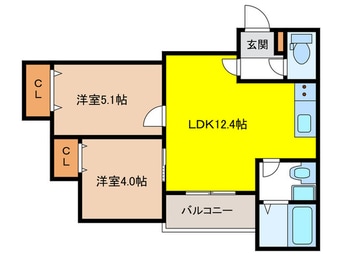 間取図 ｳﾞｪﾙｼﾞｭ博多南ｸﾞﾗﾝｽｲ-ﾄ