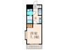 ＥＲＩＯＳ　ＣＯＵＲＴ 1Kの間取り
