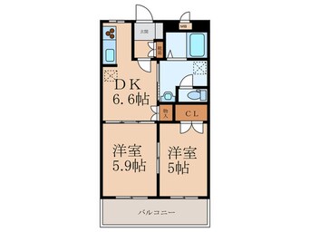 間取図 ビッグフォレスト壱番館