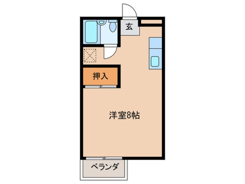 間取図 ハミングタウン和白東D