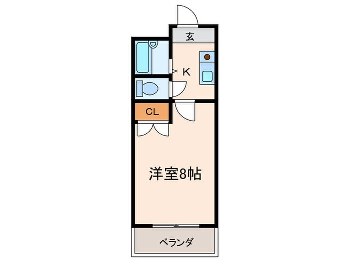 間取り図 キャステール片野
