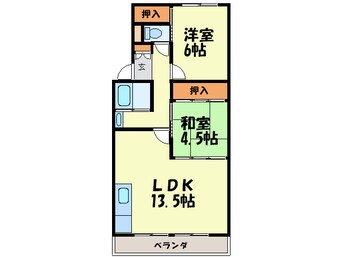 間取図 京地ビル