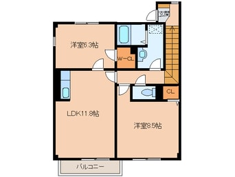 間取図 グレイス美咲ヶ丘