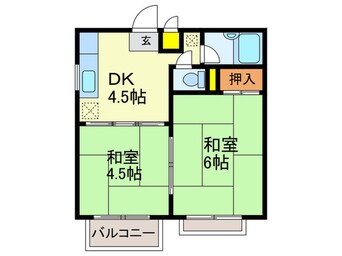 間取図 ＨＩＺＵＫＵＲＩ．１