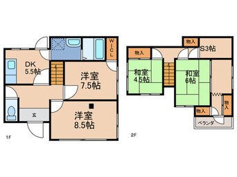 間取図 春日台２丁目戸建