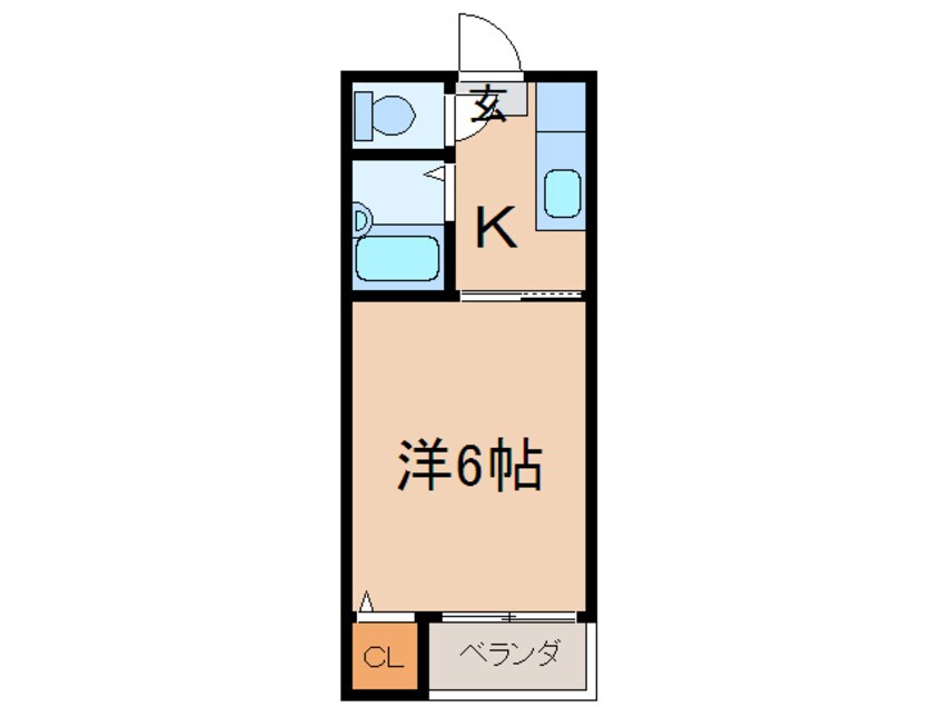 間取図 サンハイツニュ－日吉