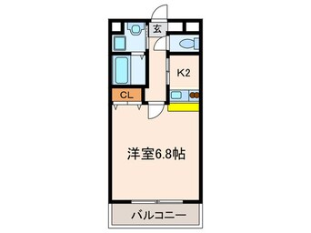 間取図 ＳＫコ－ポ０３