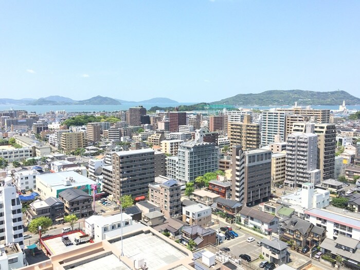 室内からの展望 ｱﾒｯｸｽ姪浜ｽﾃ-ｼｮﾝﾀﾜ-