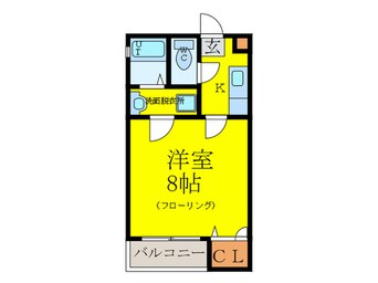 間取図 リブレア七隈駅前Ｂ棟