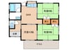音琴貸家 3DKの間取り