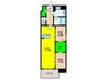 MODERN PALAZZO 六本松noblesse 2LDKの間取り