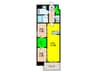 MODERN PALAZZO 六本松noblesse 2LDKの間取り