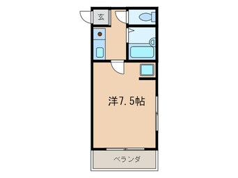 間取図 オリエンタル原町別院