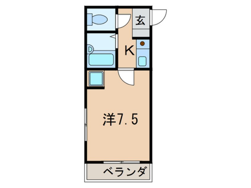 間取図 オリエンタル原町別院