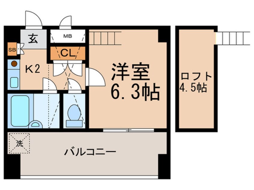 間取図 オーク高砂