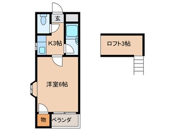 間取図 アート２１前原