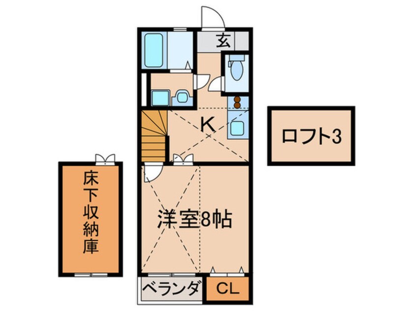 間取図 トレビアン本城